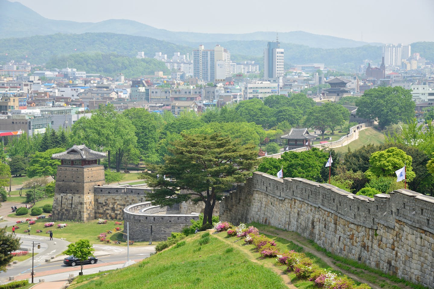 Suwon, South Korea: Impressive fortress is like a mini Great Wall