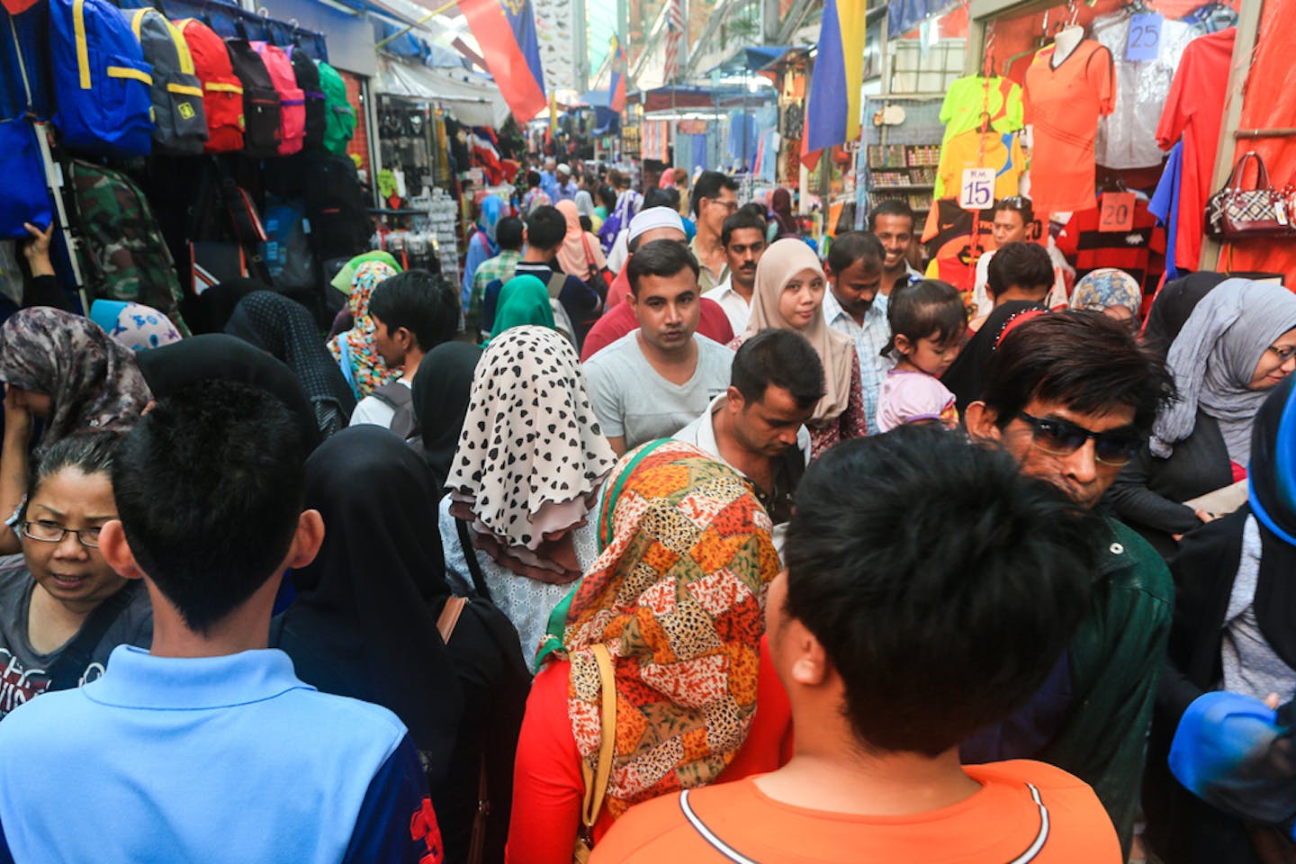 KL crowded street