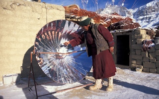 solar cooking ladakh