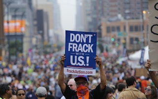 peoples climate march fracking