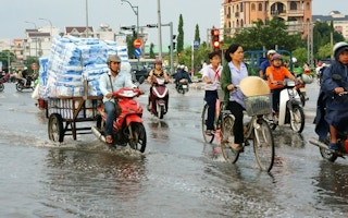 flooded street hcm