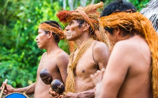 Indigenous amazonia peru