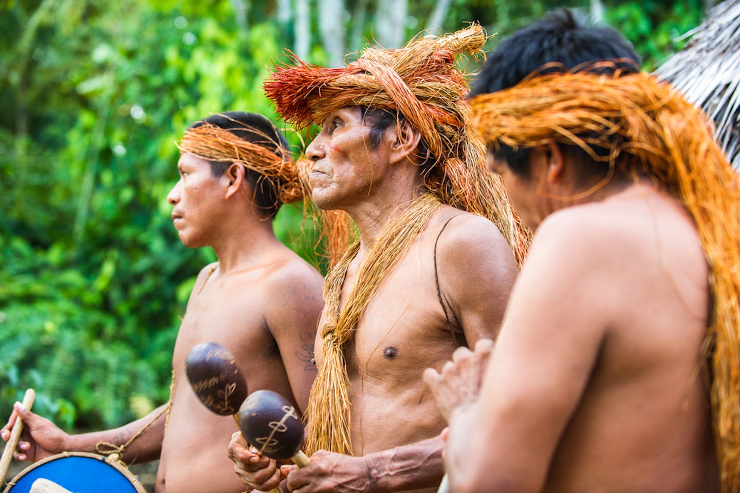 Indigenous amazonia peru
