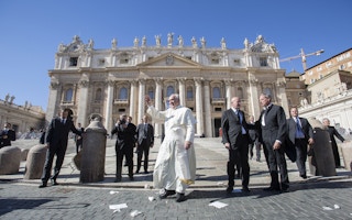 pope francis vatican meet