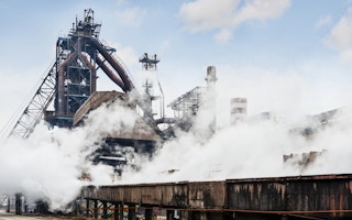 emissions shanghai steel iron factory
