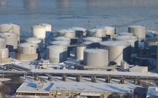 oil silos