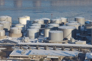 oil silos