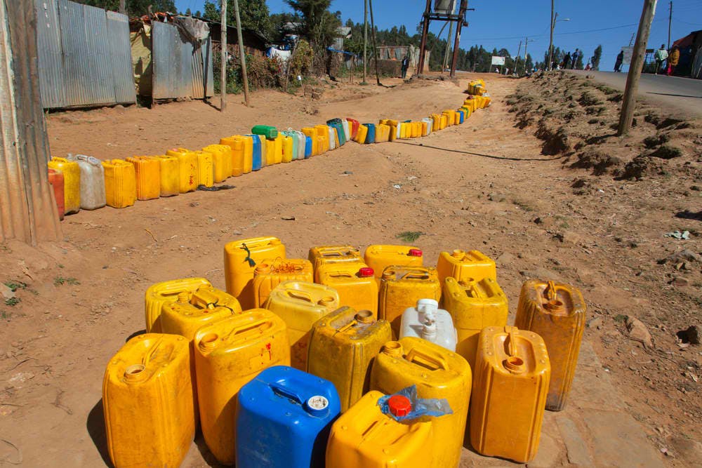 ethiopia water shortage