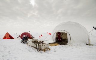 research camp antarctica