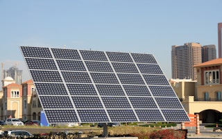 dubai solar panels