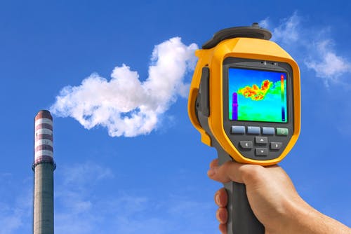 thermal camera emissions