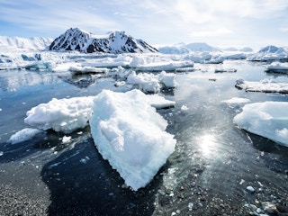 arctic ice spitzbergen