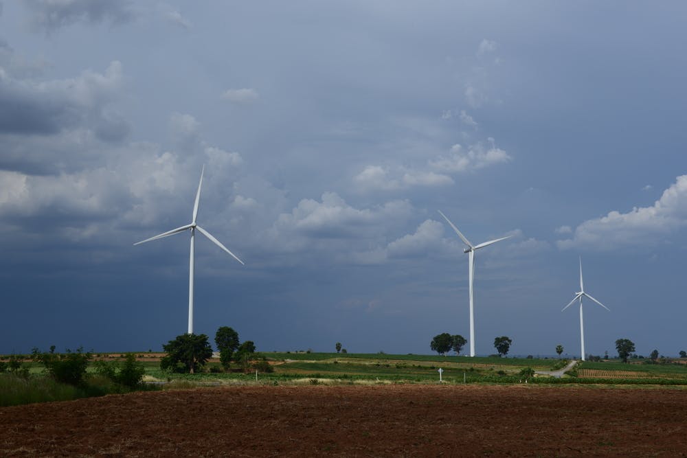 korat wind farm thailand