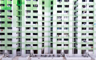 green HDB flats Singapore