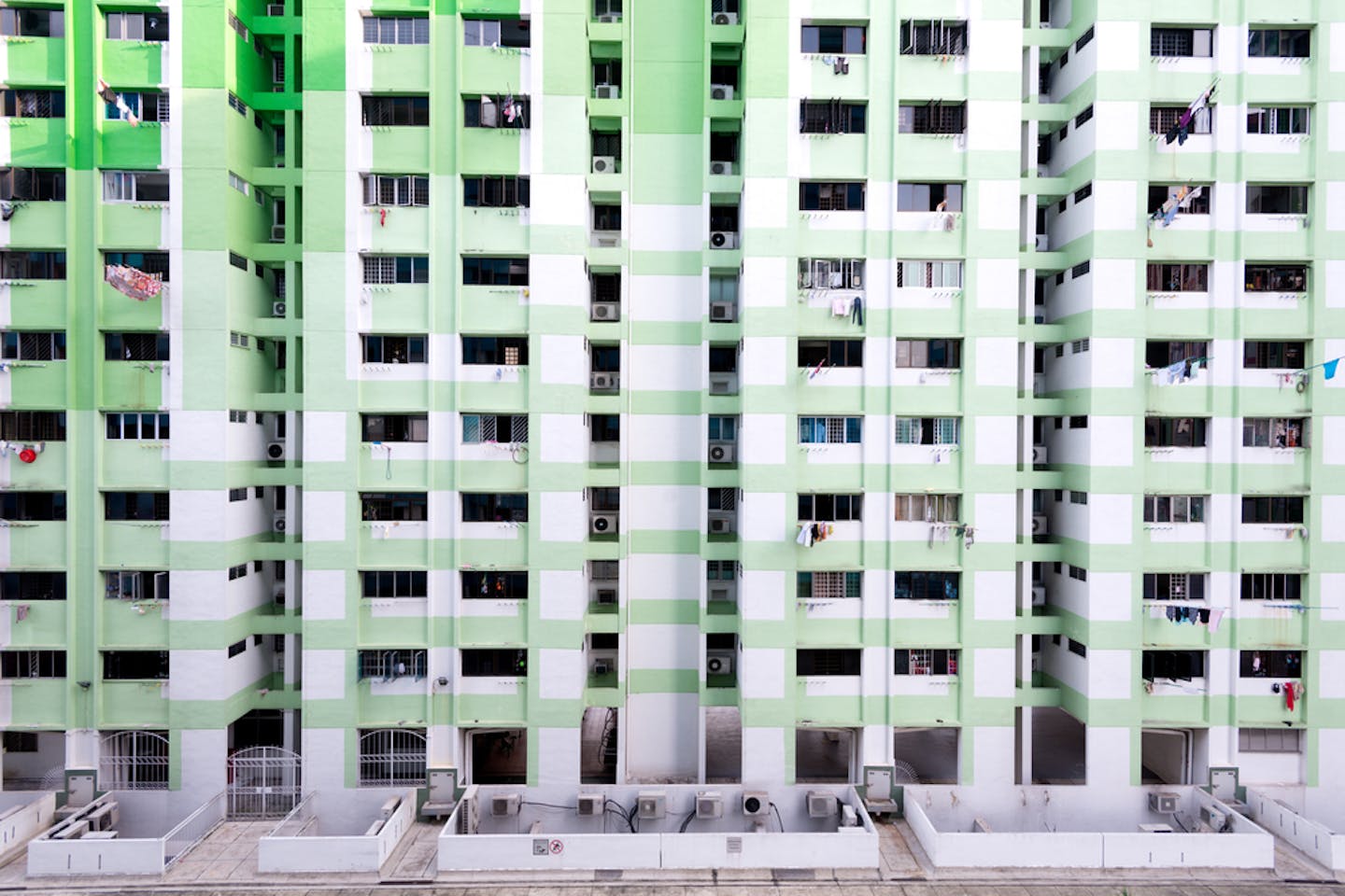 green HDB flats Singapore