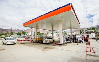 petrol station ladakh india