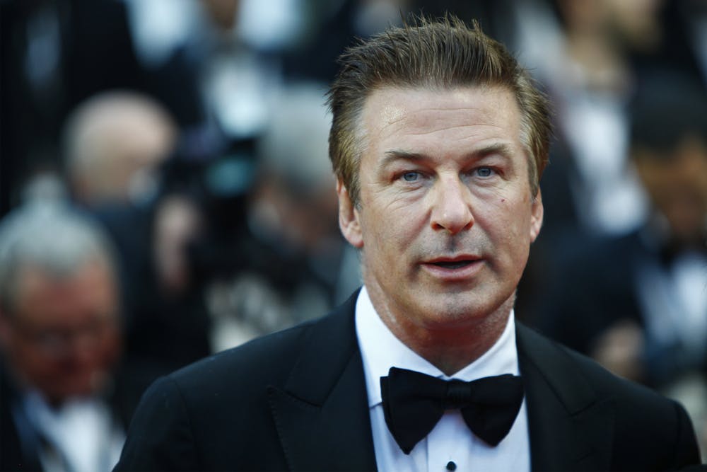 Alec Baldwin at Paris Agreement
