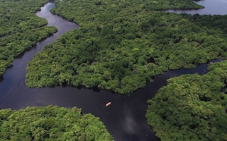 amazon aerial view