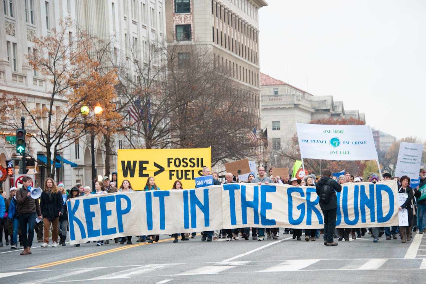washington fossil fuel protests
