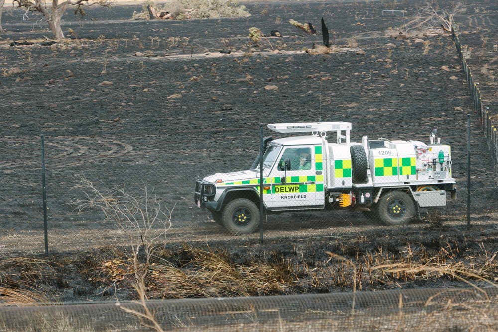 bushfire melbourne 2015 dec