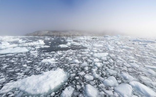 ice floating greenland