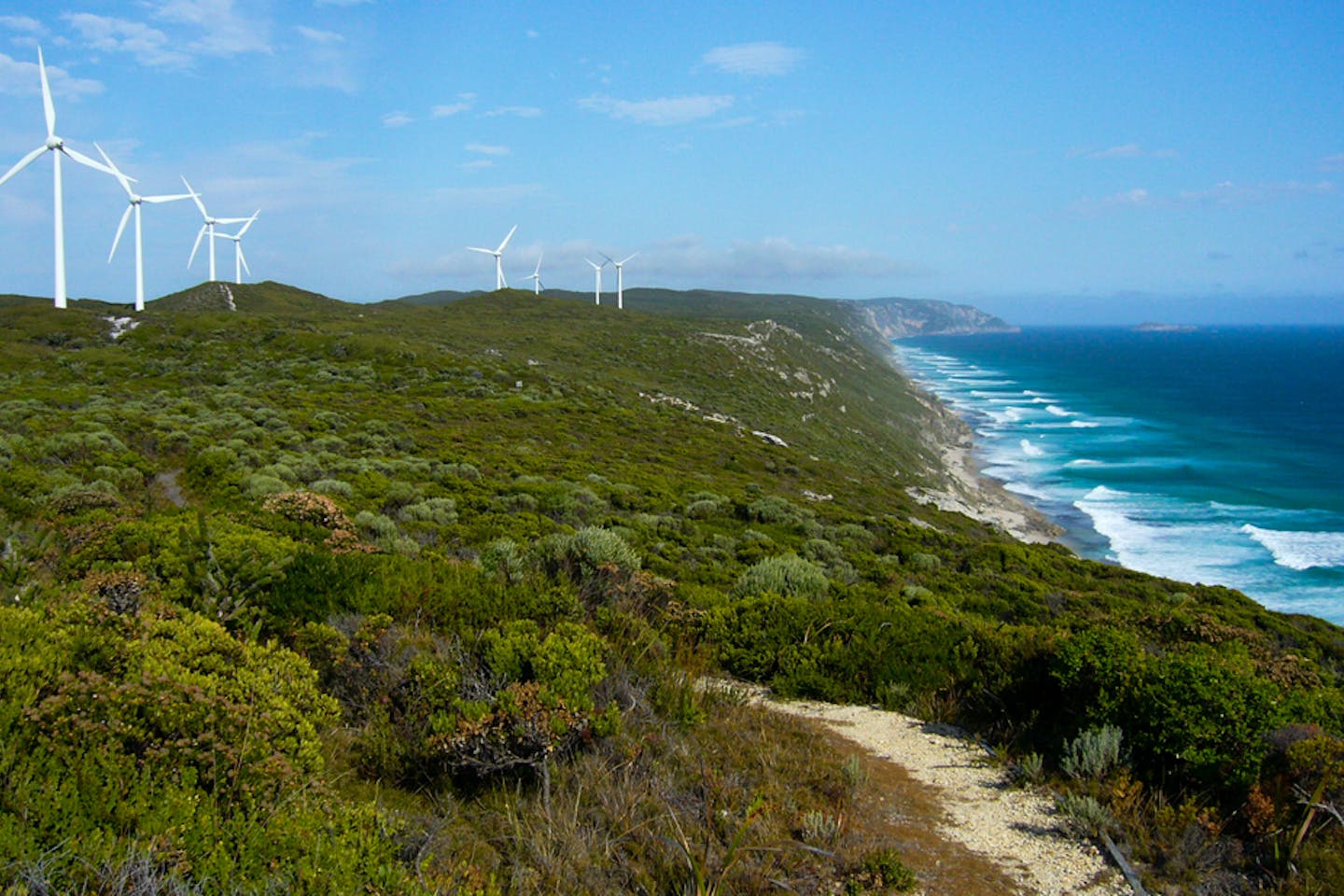 wind turbines western australia