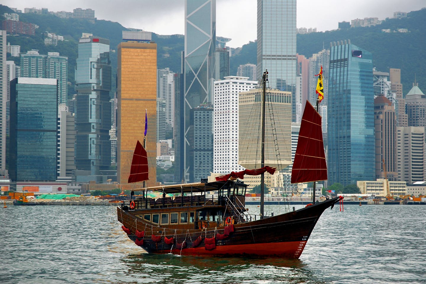 Hong Kong harbour