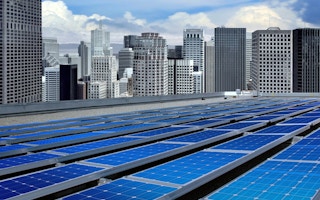 solar panels cities