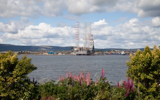 oil rig scotland