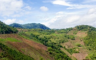 laos mountain