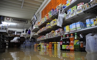 flooded store chiangmai