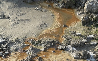 contaminated soil