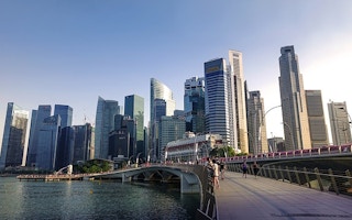 Singapore river daytime
