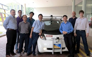 NUS SMART researchers driverless car Singapore