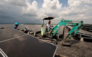 Solar energy plant in Thailand