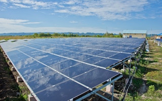 Solar panels on Sumba Island in Indonesia