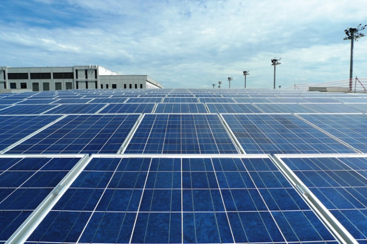 PV system in Changi airport