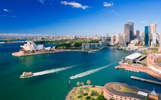 Sydney bluegreen waterfront