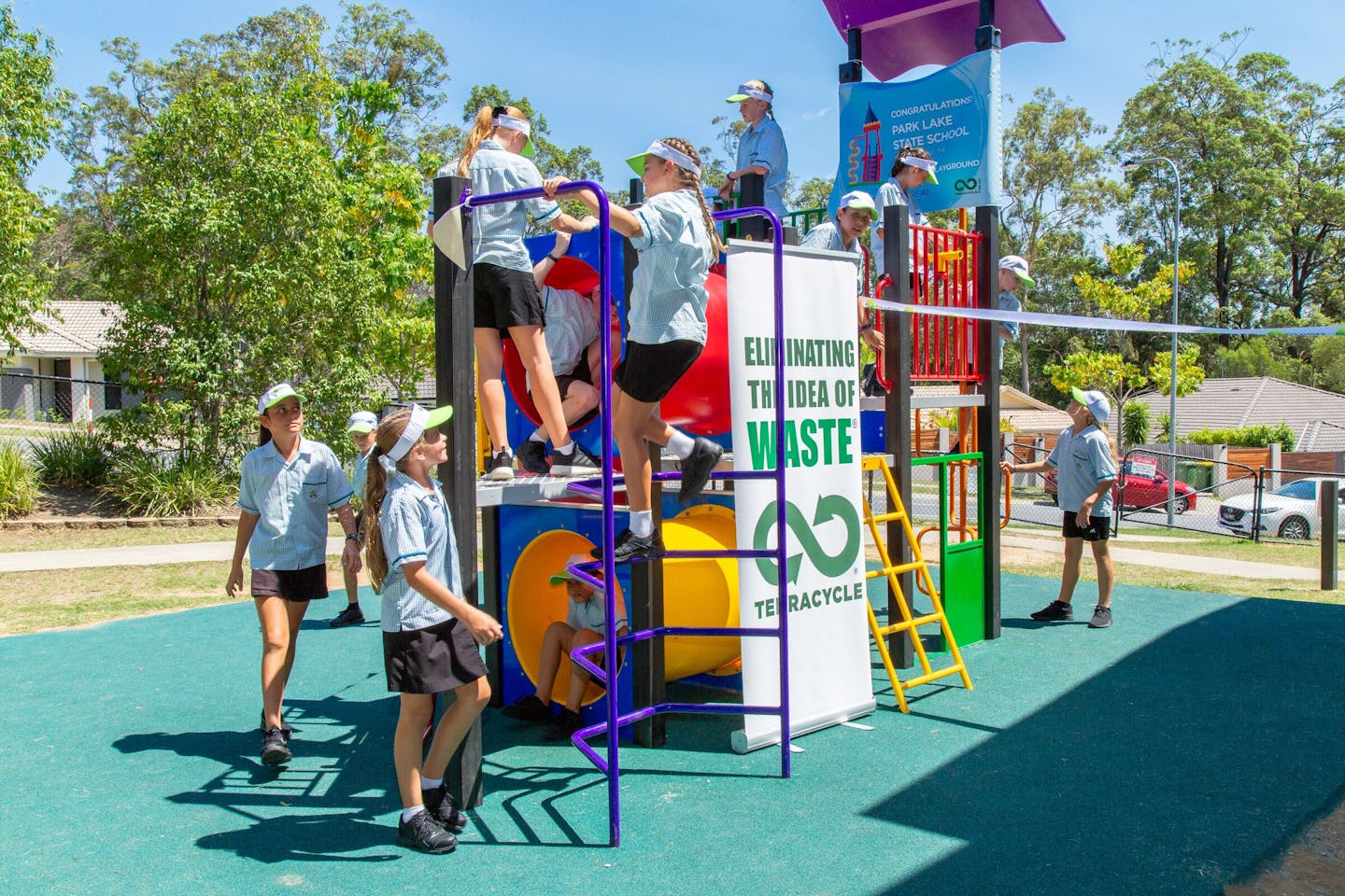 recycled playground