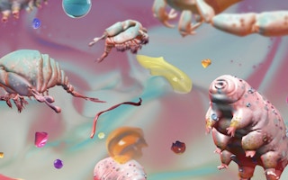 Water Bodies, a VR experience by illustrator and visual artist Adeline Tan, takes you on a journey into the human stomach. 