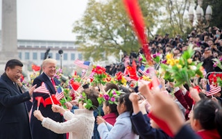 Trump in China