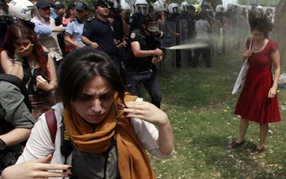 Protest in Turkey