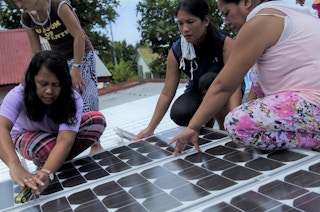 solar rooftop installation in Samar
