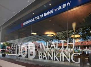 UOB Bank, Singapore's third largest lender 