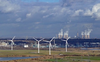 coal and wind power