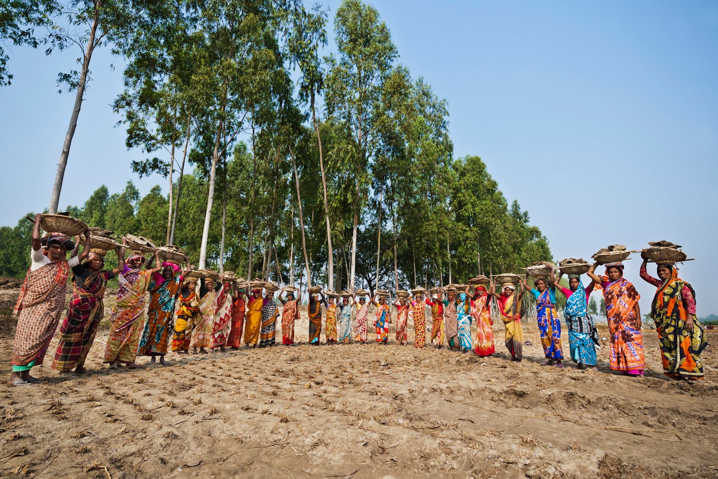 The women of Tongaradha village in Bangladesh