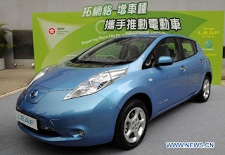 Nissan Leaf Xinhua