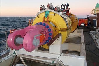 Carnegie Wave Energy CETO pump 