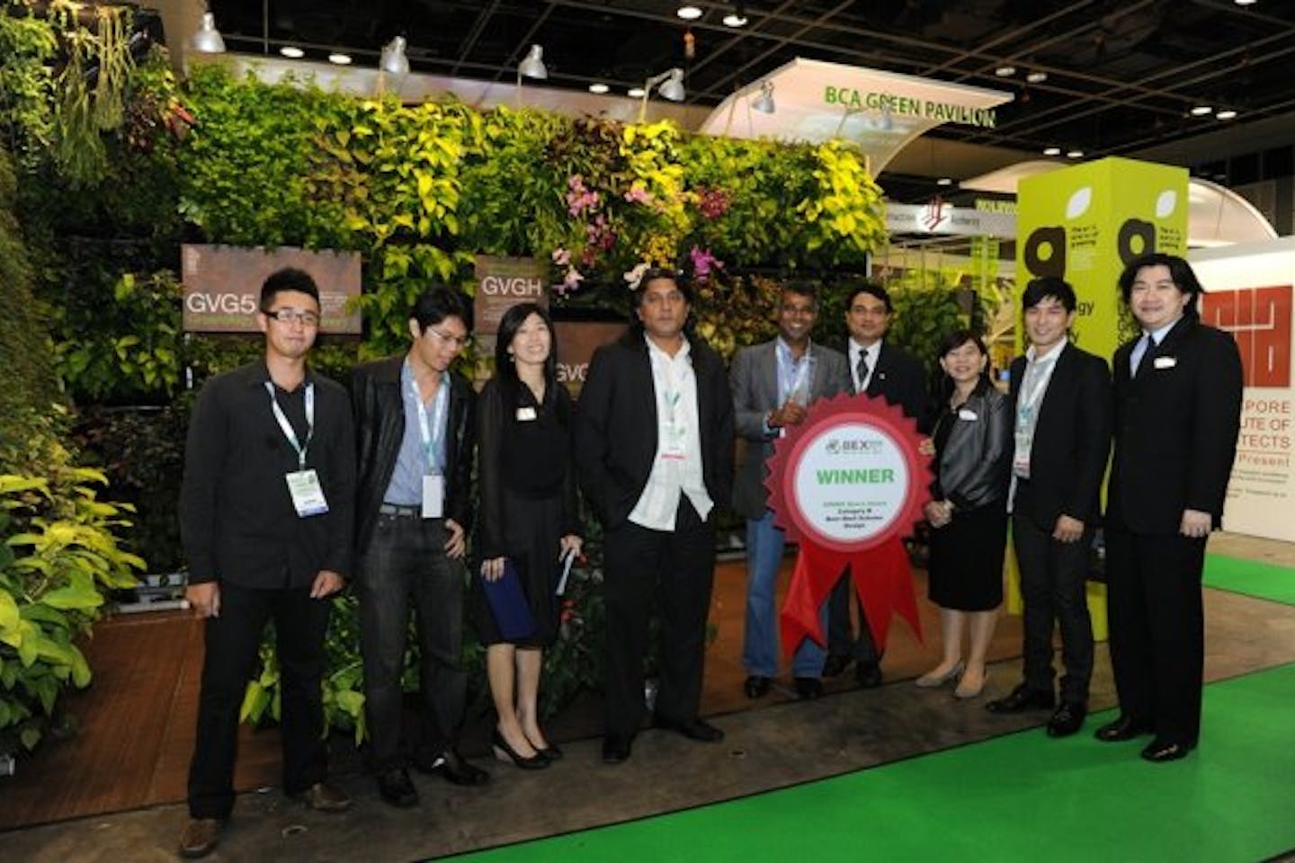 Bex Asia 2011 green building exhibition