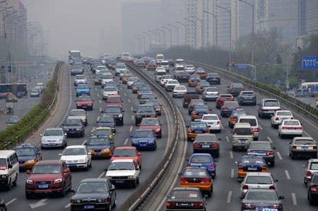 China traffic Xinhua